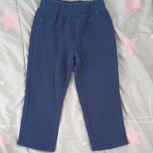 Cozy Navy Blue Kids Pants